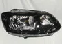 Farol Volkswagen Fox 2010 até 2014 Simples Mascara Negra Lado Direito
