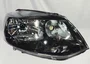 Farol Volkswagen Fox 2010 até 2014 Simples Mascara Negra Lado Direito