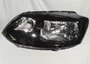 Farol Volkswagen Fox 2010 ate 2014 Simples Mascara Negra Lado Esquerdo