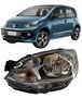 Farol Volkswagen UP Friso Cromado 2017 até 2021 Lado Esquerdo