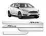 Friso Lateral Personalizado Branco Artico - Ford Focus Fastback e Hatch (2016 a 2019)