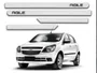 Friso Lateral Personalizado Branco Summit - Chevrolet Agile (2010 a 2014)