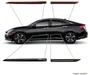 Friso Lateral Personalizado Preto - Honda Civic