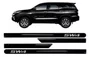 Friso Lateral Personalizado Preto Safira - Toyota SW4 (Cabine Fechada)
