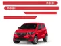 Friso Lateral Personalizado Vermelho - Fiat Mobi