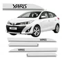 Friso Lateral Personalizado Yaris Branco