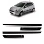 Friso Lateral Preto - Fiat Punto 4 Portas (2008 a 2017)