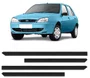 Friso Lateral Preto - Ford Fiesta 4 Portas (2000 a 2002)