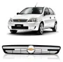 Grade do Radiador Chevrolet Corsa e Montana 2007 a 2012 Cinza | Grade Frontal