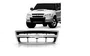 Grade do Radiador Chevrolet S10 2009 a 2011 Preta com Moldura e Friso Cromado