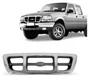Grade do Radiador Ford Ranger 1998 a 2004 Cromada  XLT / Limited