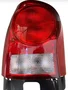 Lanterna Traseira Gol G4 Aba Vermelha Lado Esquerdo 2005 Ate 2008