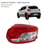 Lanterna Traseira Kwid 2017 lado Esquerdo Bicolor