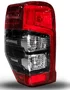 Lanterna Traseira L200 Triton em Led ano 2021 ate 2024 Lado Esquerdo Bicolor Fume.