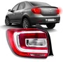 lanterna traseira Logan 2014 ate 2019 lado Esquerdo Bicolor.