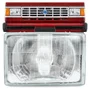 Lente (Vidro) do Farol Principal | Chevrolet D20 (1980 a 1992) | Lado Esquerdo