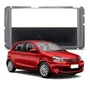 Moldura do Painel do Radio Cinza com Porta Objetos Toyota Etios