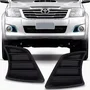 PAR GRADE DE PARACHOQUE HILUX 2012 A 2015 SEM MILHA-BANANINHA