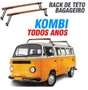 Rack de Teto Kombi Reforado com Ripas de Madeira