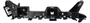 Suporte Guia Lateral do Para-choque Dianteiro | New Honda Fit 2015 a 2021 | Lado Direito